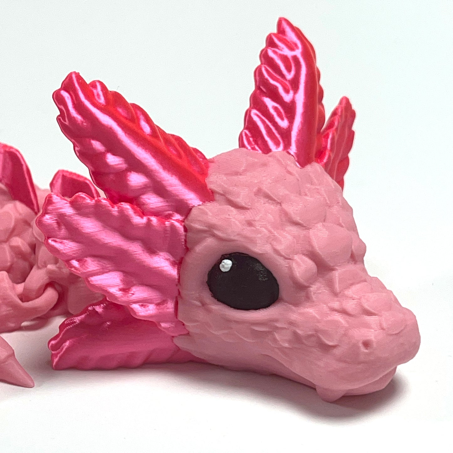 Axolotl Dragon Articulated Model