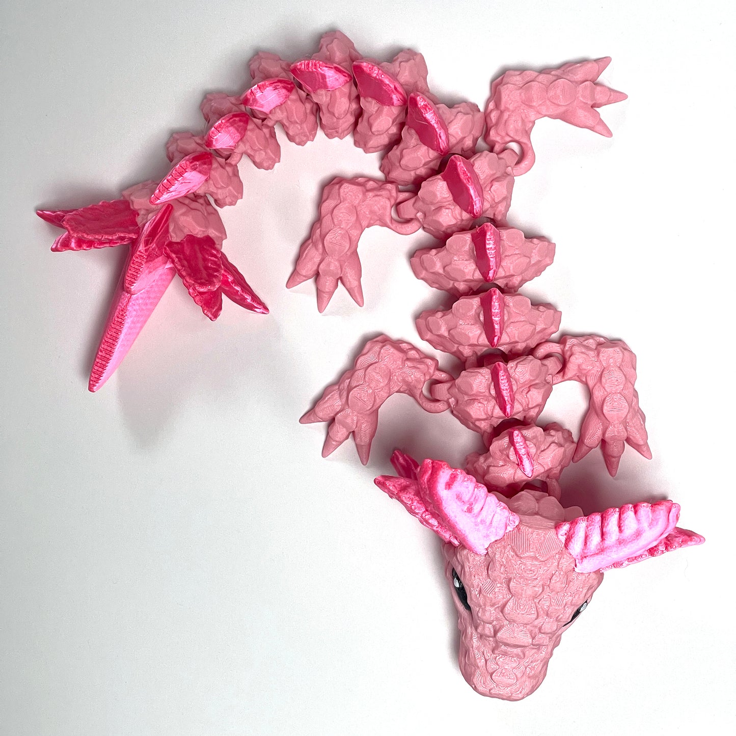 Axolotl Dragon Articulated Model