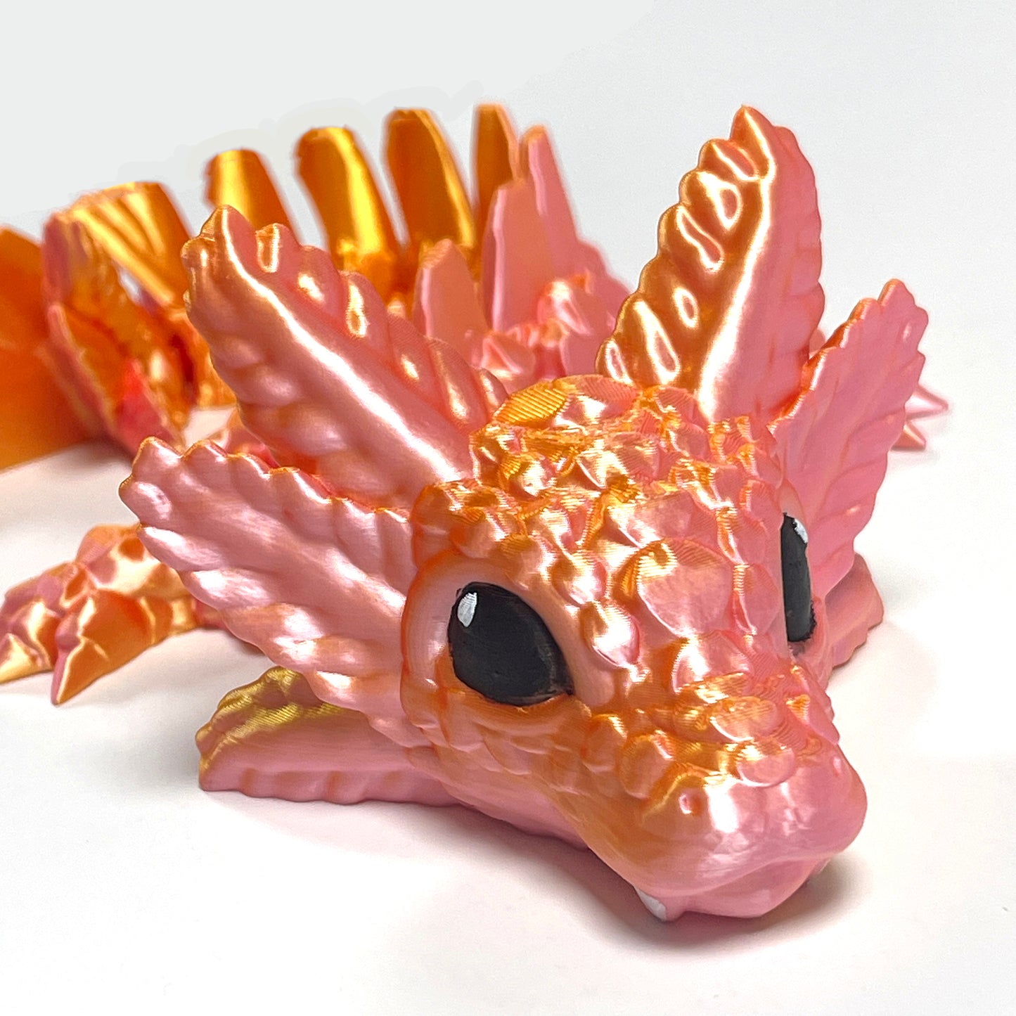 Axolotl Dragon Articulated Model