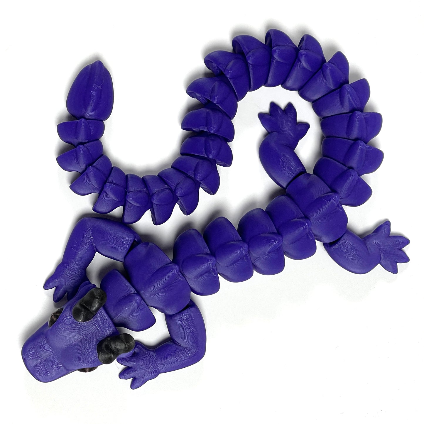 Rounded Horned Dragon Articulated Model